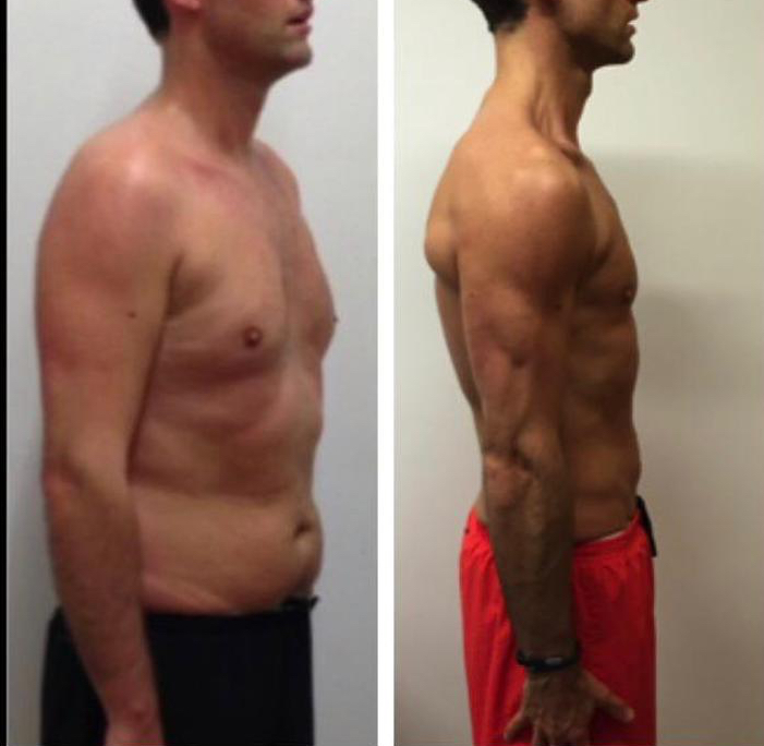 Zone Body Fit client body transformation showing improved body composition